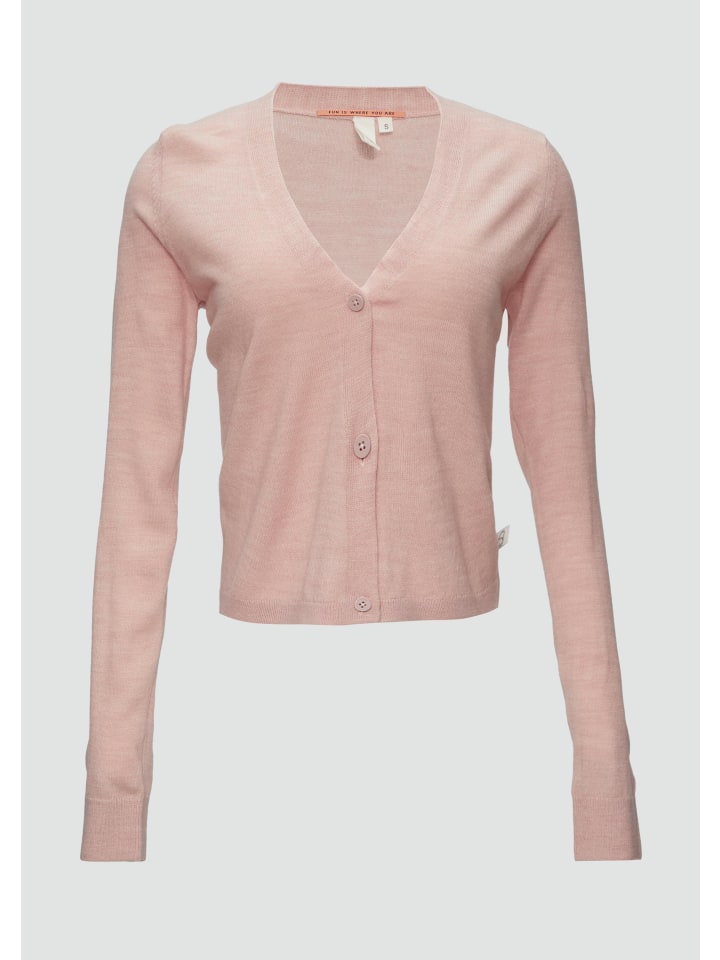 Кардиган в цвете 40W0_жемчужно-розовый QS
Кардиган в цвете 40W0_жемчужно-розовый QS