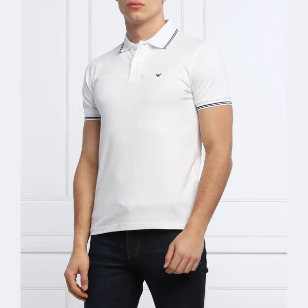 Рубашка поло стандартного кроя Emporio Armani, белый
Рубашка поло стандартного кроя Emporio Armani, белый