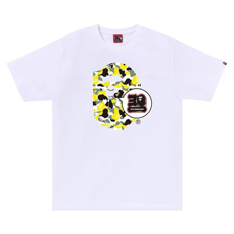 Футболка BAPE Store Osaka 30th Anniversary Ape Head Set 'White', белый 
Футболка BAPE Store Osaka 30th Anniversary Ape Head Set 'White', белый
