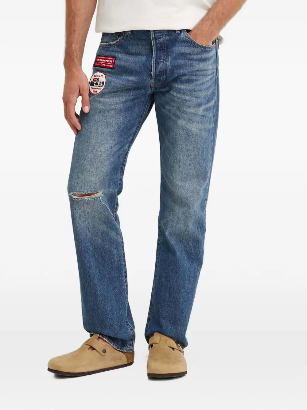Джинсы из состаренного денима Levi'S, синий
Джинсы из состаренного денима Levi'S, синий