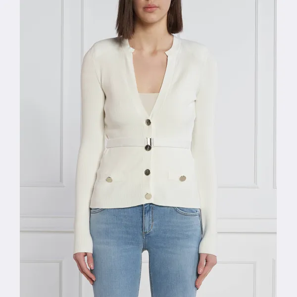 Кардиган приталенного кроя Liu Jo, бежевый
Кардиган приталенного кроя Liu Jo, бежевый