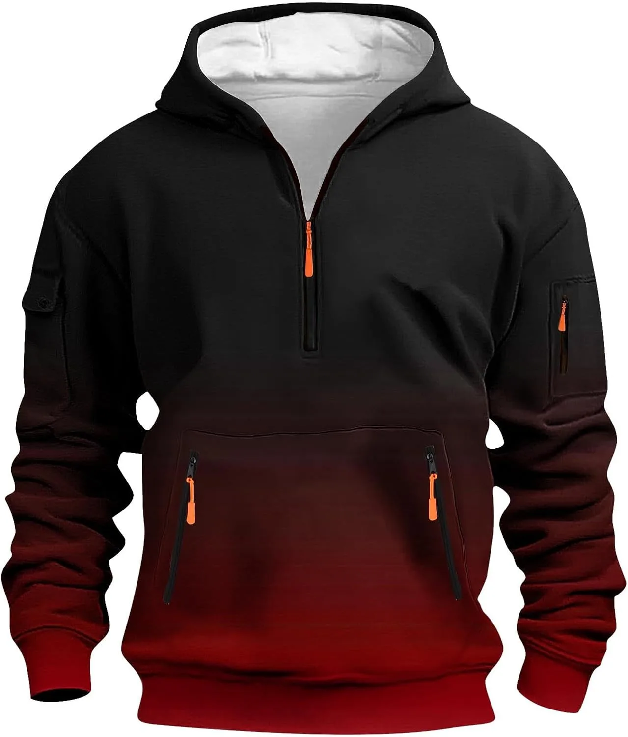 Оверсайз худи с длинным рукавом и карманами
Оверсайз худи с длинным рукавом и карманами