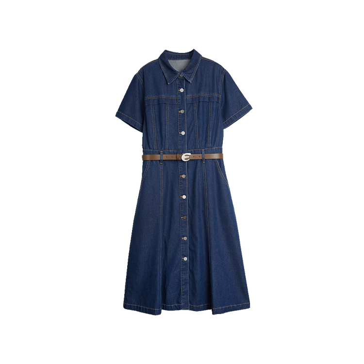 Женское платье с коротким рукавом ELLE, denim синий
Женское платье с коротким рукавом ELLE, denim синий