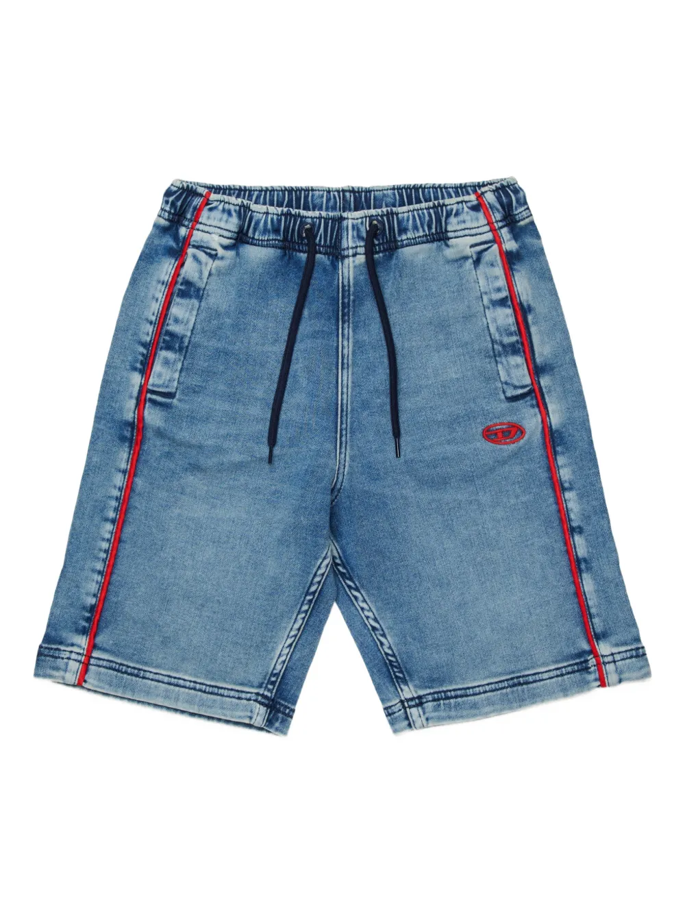 Джинсовые шорты D-axor с вышитым логотипом и кулиской Diesel Kids, синий
Джинсовые шорты D-axor с вышитым логотипом и кулиской Diesel Kids, синий
