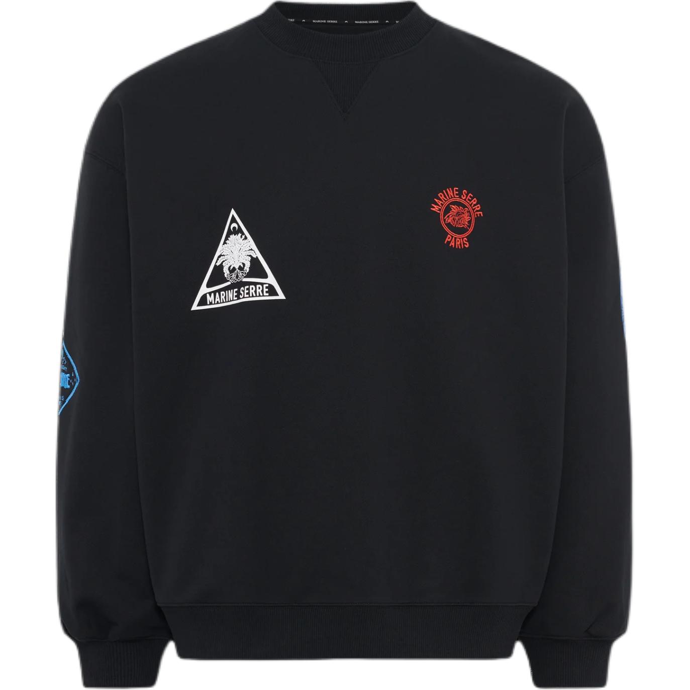 Сувенирный свитшот Marine Serre, черный
Сувенирный свитшот Marine Serre, черный