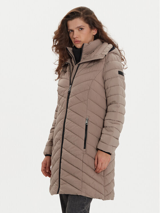 Пуховик узкого кроя Dkny, бежевый
Пуховик узкого кроя Dkny, бежевый