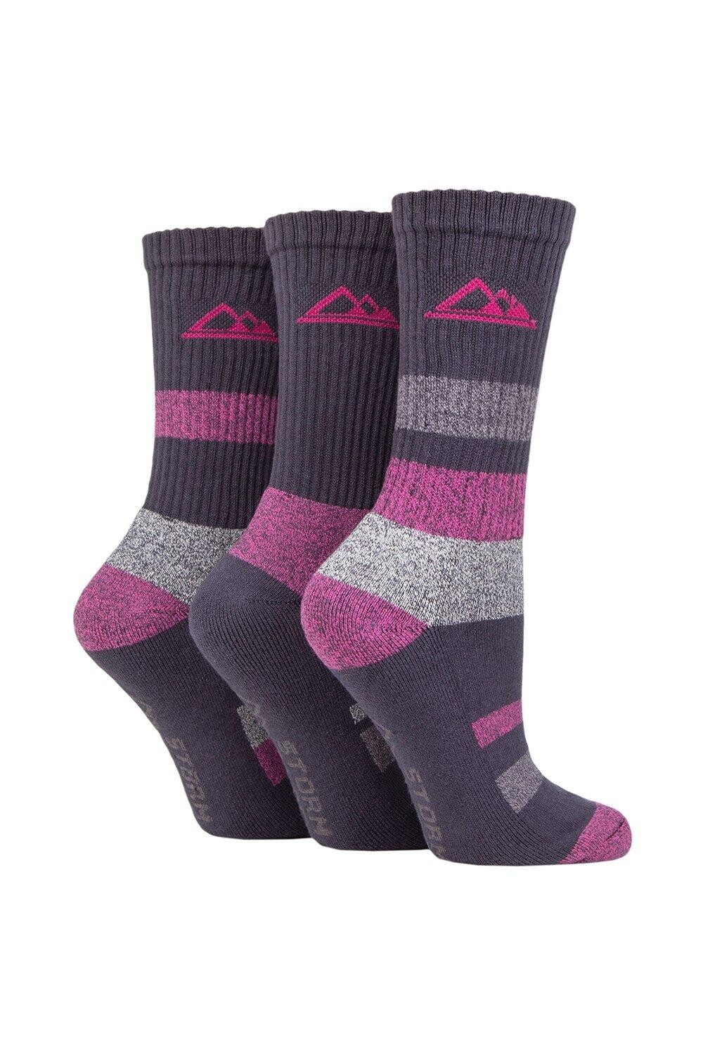 3 пары хлопковых носков в полоску SOCKSHOP Storm Bloc, серый
3 пары хлопковых носков в полоску SOCKSHOP Storm Bloc, серый