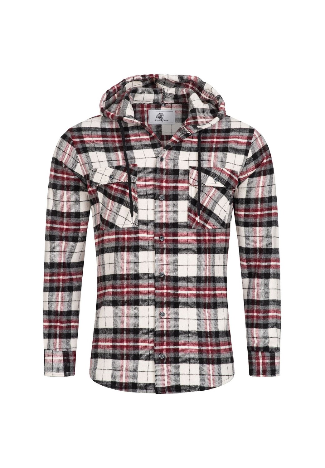 Рубашка Рубашка в клетку с капюшоном, стандартного кроя Rock Creek, белый
Рубашка Рубашка в клетку с капюшоном, стандартного кроя Rock Creek, белый