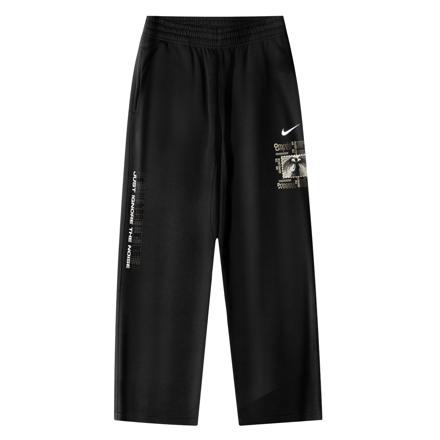 Nike Китайские вязаные спортивные штаны Unisex Black
Nike Китайские вязаные спортивные штаны Unisex Black