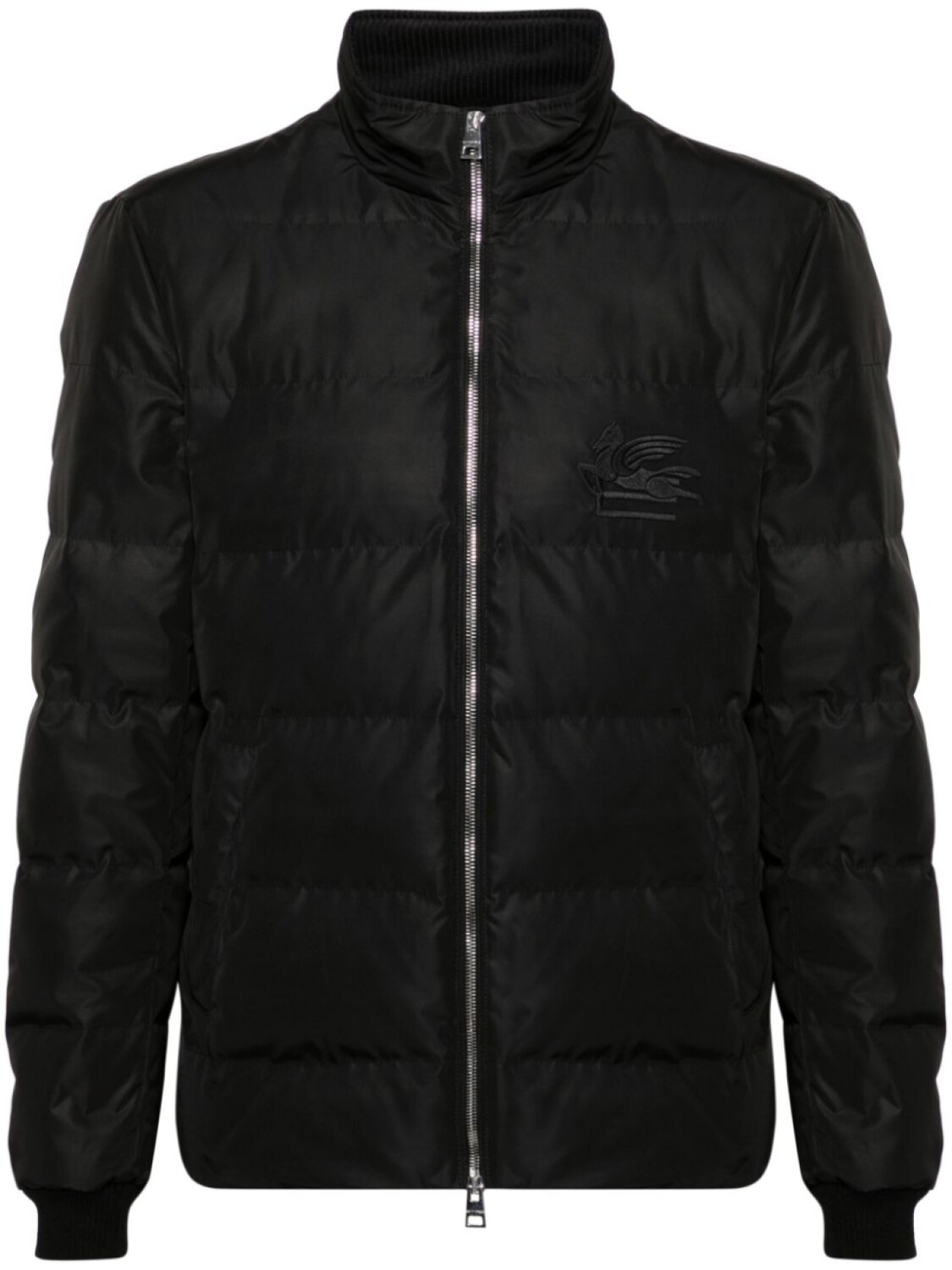 ETRO пуховик с вышивкой Pegaso, черный
ETRO пуховик с вышивкой Pegaso, черный