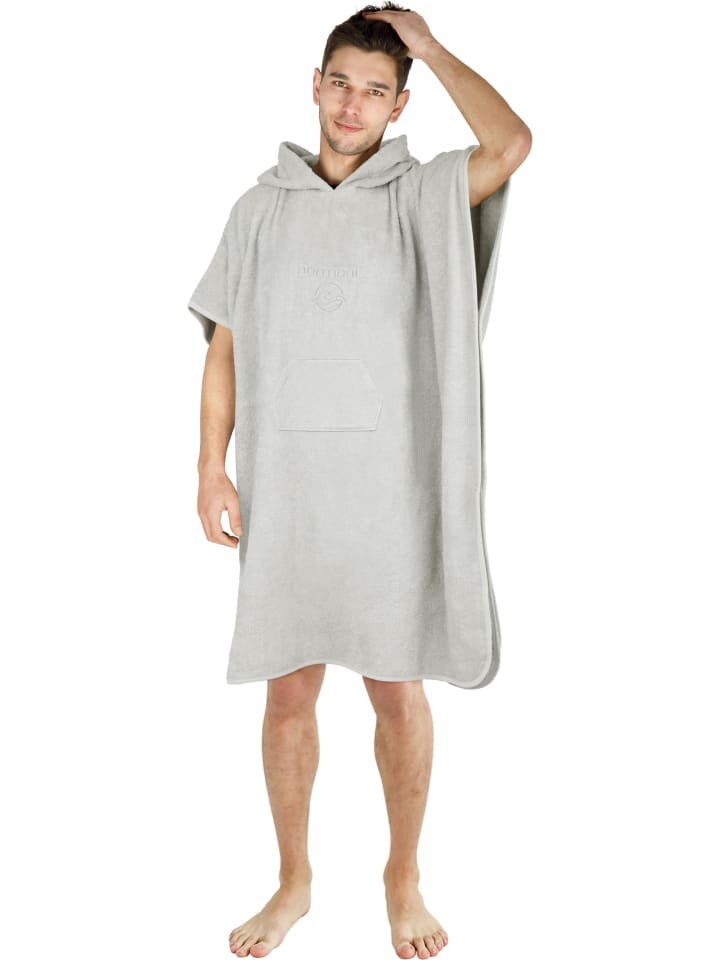 Халат normani Badeponcho aus Bio-Baumwolle Sitra, светло-серый
Халат normani Badeponcho aus Bio-Baumwolle Sitra, светло-серый