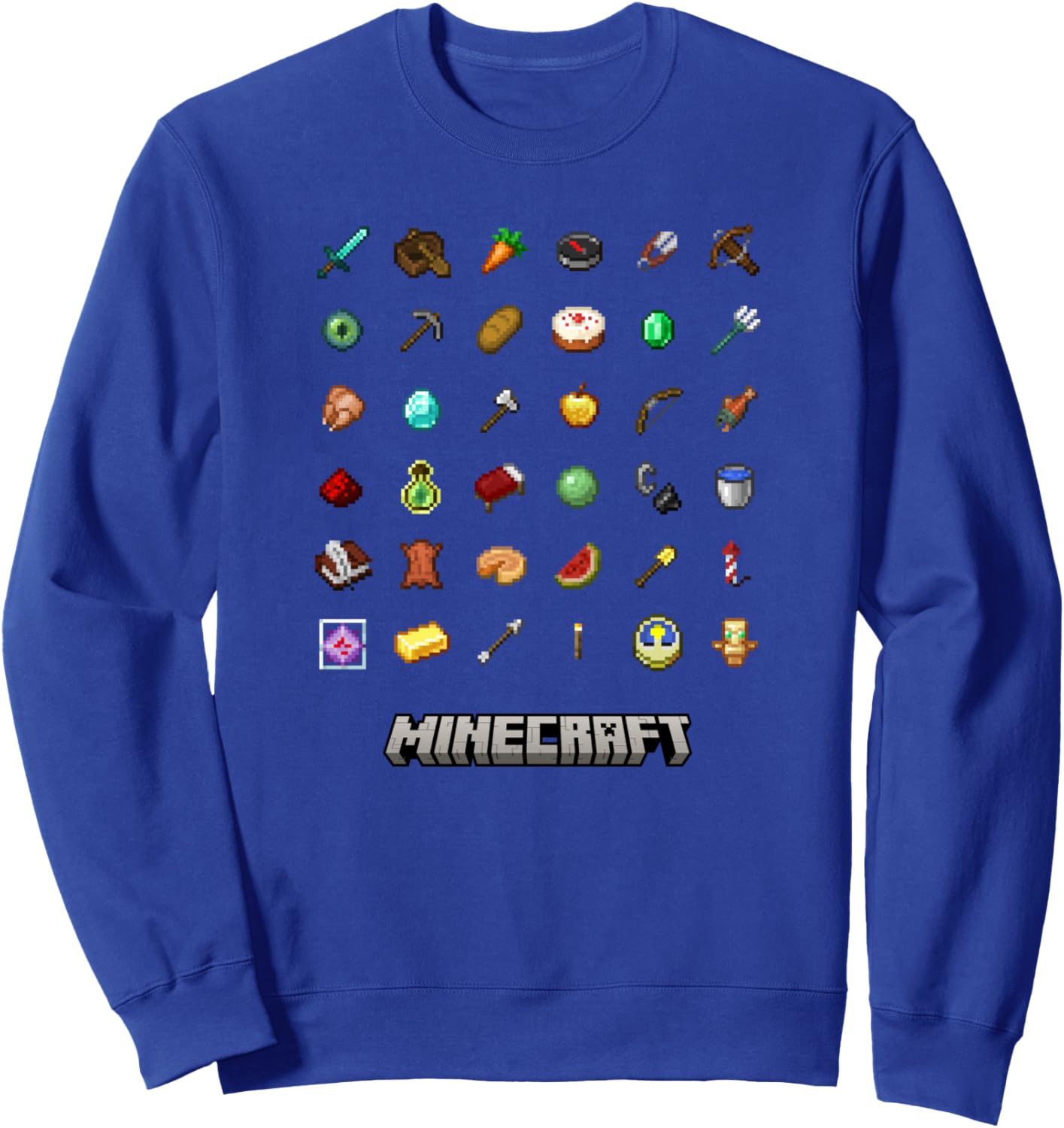 Предметы Minecraft, учебник, толстовка, синий
Предметы Minecraft, учебник, толстовка, синий