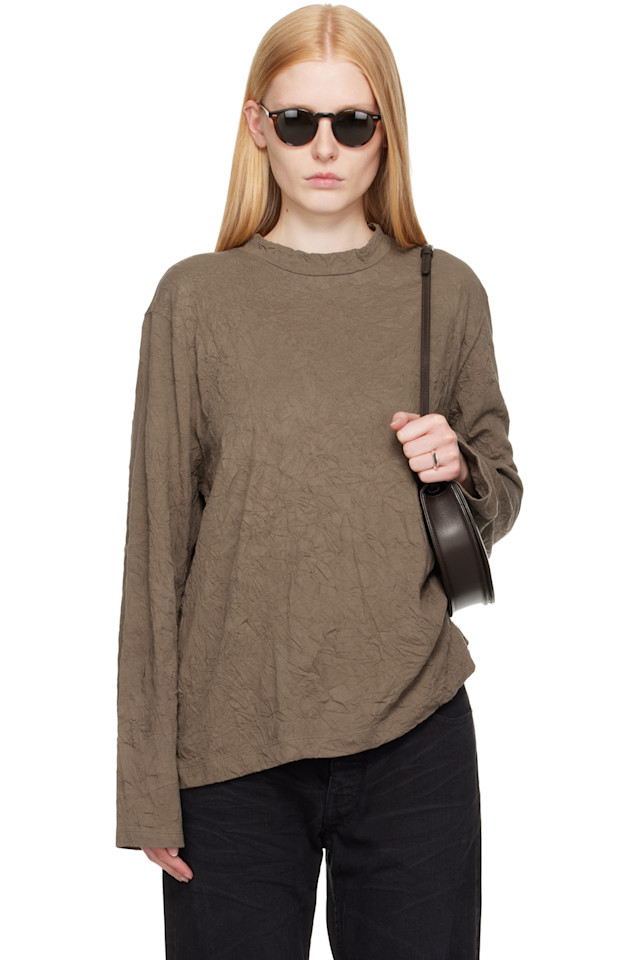 Большая футболка с длинным рукавом Our Legacy, зеленый
Большая футболка с длинным рукавом Our Legacy, зеленый