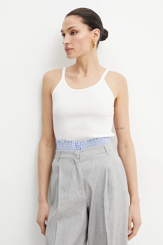 Хлопковая майка Pinko, белый
Хлопковая майка Pinko, белый