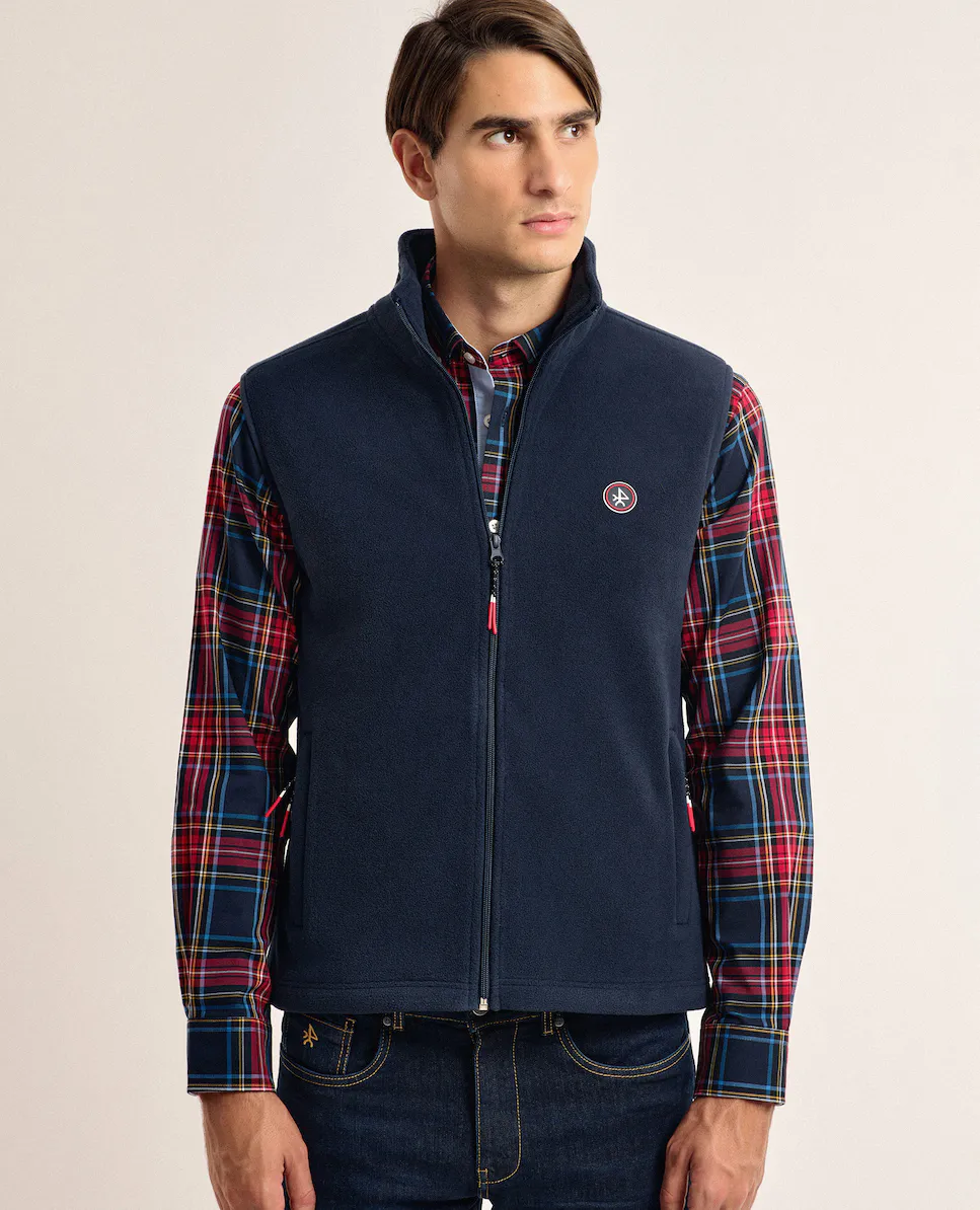 Мужской флисовый жилет темно-синего цвета Valecuatro, тёмно-синий
Мужской флисовый жилет темно-синего цвета Valecuatro, тёмно-синий