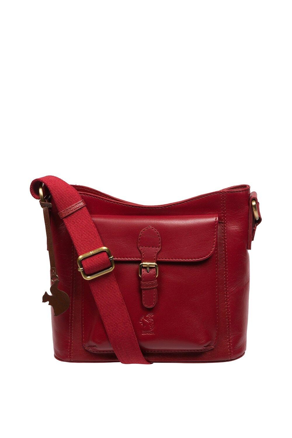 Кожаная сумка через плечо 'Carla' Conkca London, красный
Кожаная сумка через плечо 'Carla' Conkca London, красный