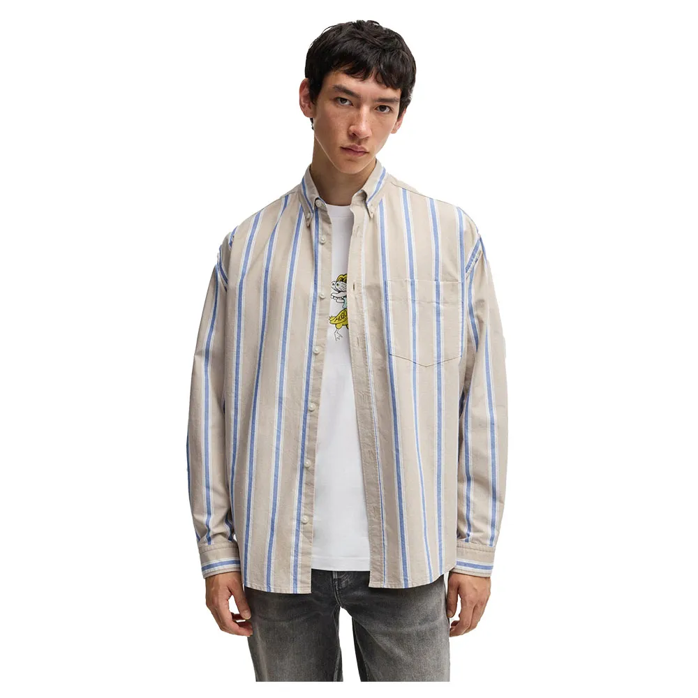 Рубашка HUGO Ebill, бежевый
Рубашка HUGO Ebill, бежевый