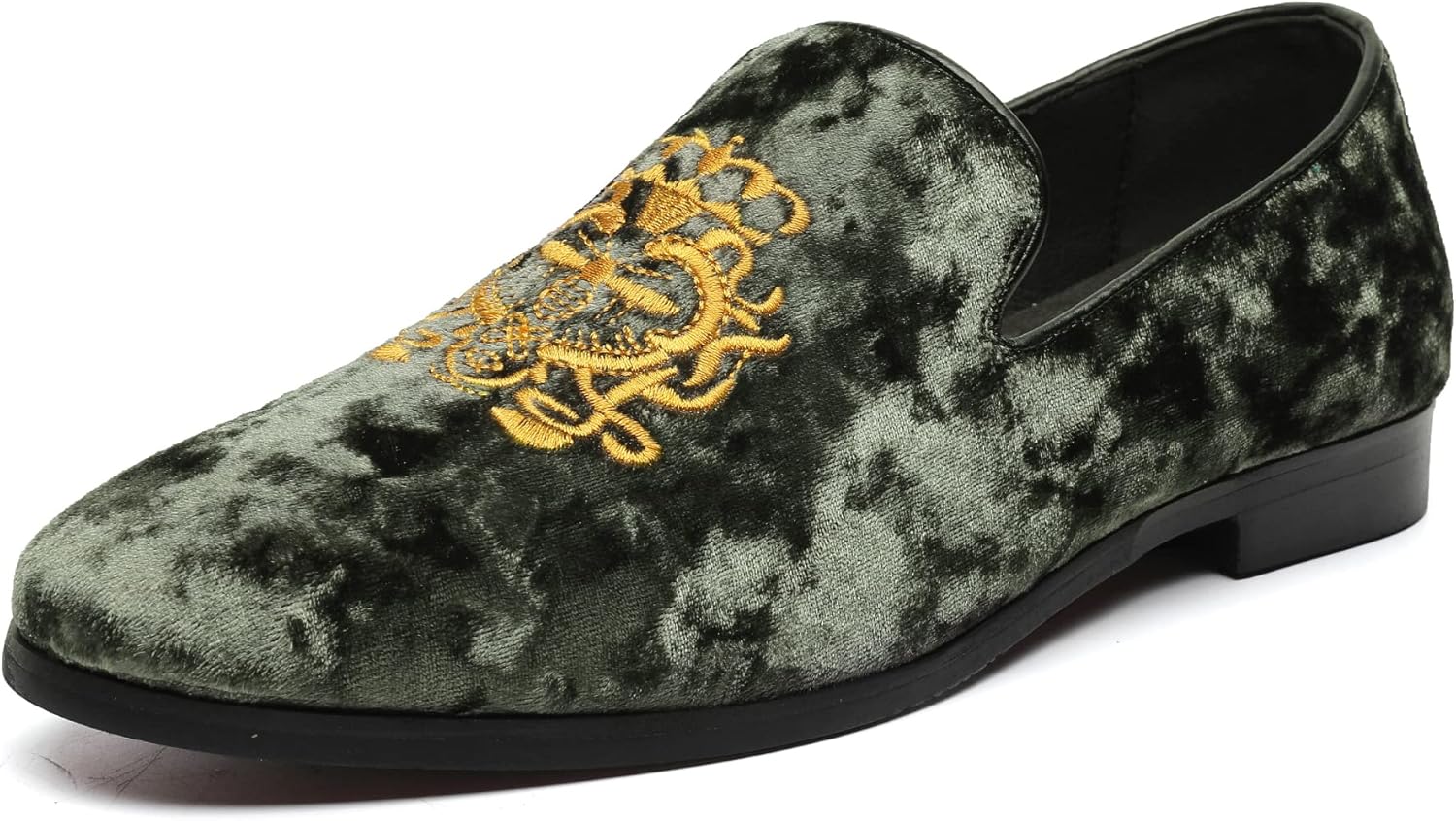 Мужские роскошные бархатные лоферы FLQL с вышивкой, замшевые туфли-лоферы для ежедневной носки, вечеринки, свадеб и выпускного, размер 7-13, зеленый
Мужские роскошные бархатные лоферы FLQL с вышивкой, замшевые туфли-лоферы для ежедневной носки, вечеринки, свадеб и выпускного, размер 7-13, зеленый