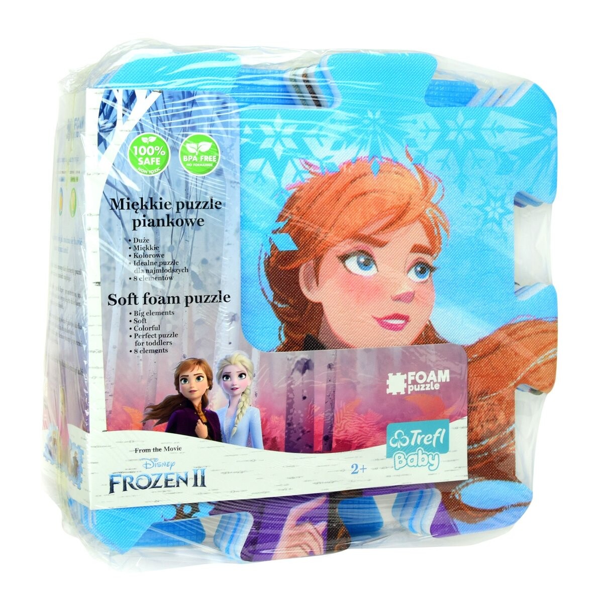 Пазл из пенопласта, Замороженный, 8 деталей. Trefl
Пазл из пенопласта, Замороженный, 8 деталей. Trefl