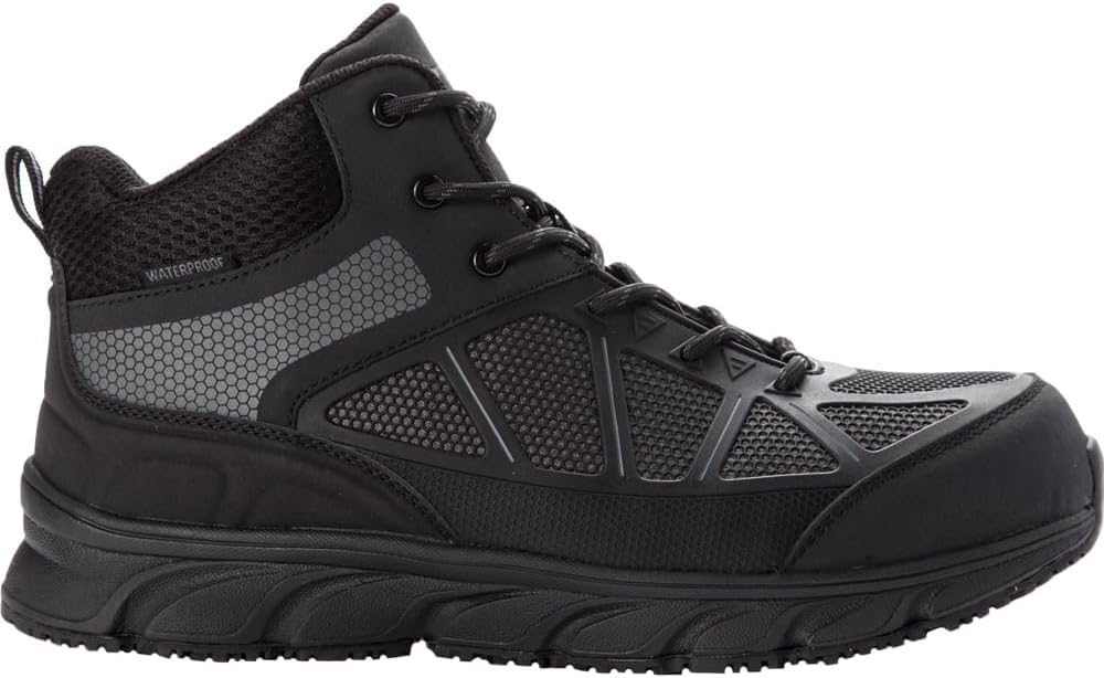 Мужские рабочие безопасные туфли Propet Seeley Hi с композитным носком - черные Propét, темно-серый/черный
Мужские рабочие безопасные туфли Propet Seeley Hi с композитным носком - черные Propét, темно-серый/черный