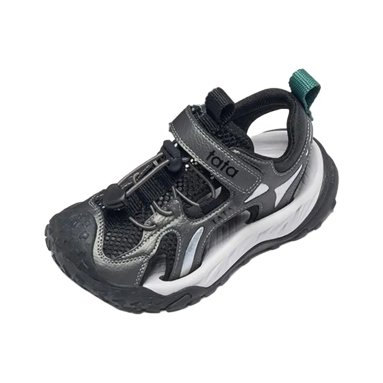 Детские сандалии с низким верхом, нескользящие и дышащие TATA, черный
Детские сандалии с низким верхом, нескользящие и дышащие TATA, черный