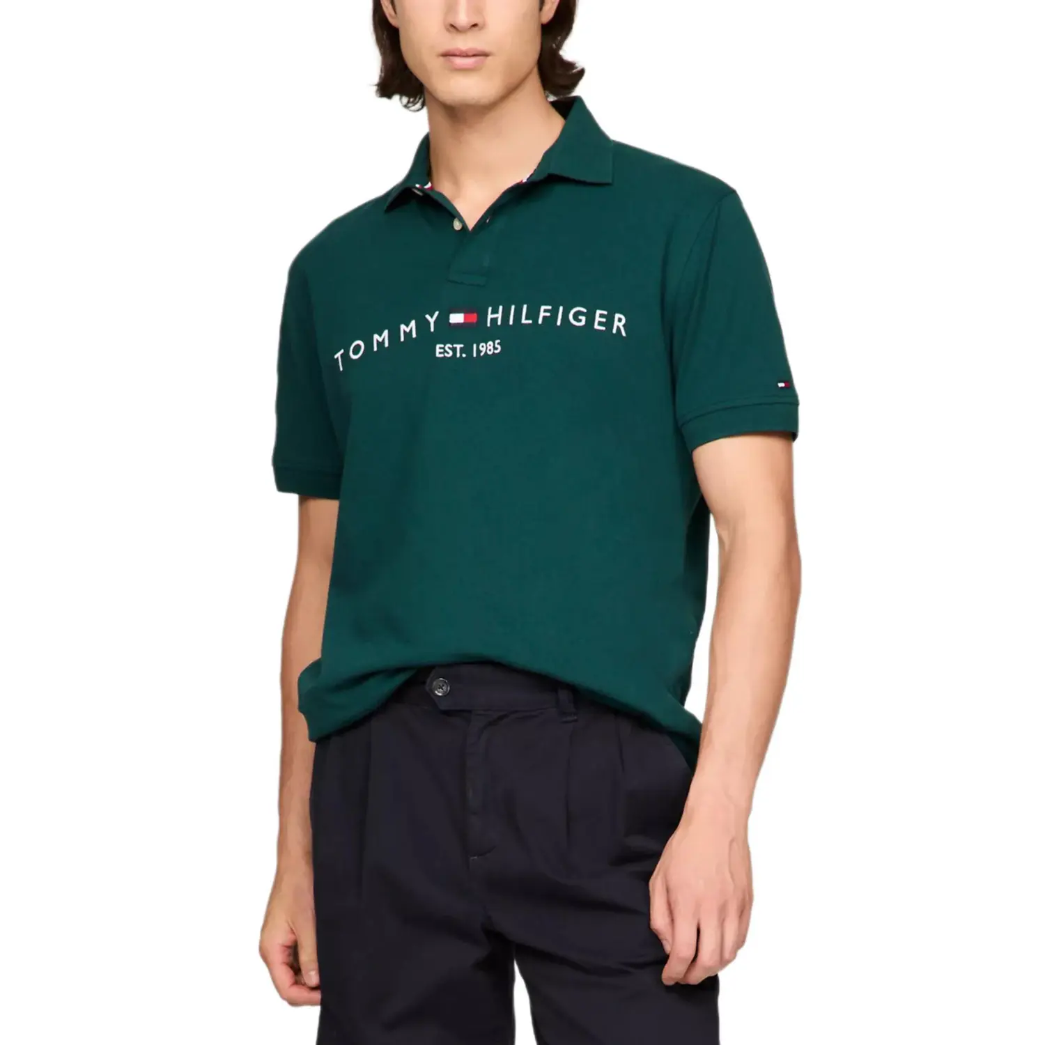 Мужская поло Tommy Hilfiger, зеленый
Мужская поло Tommy Hilfiger, зеленый