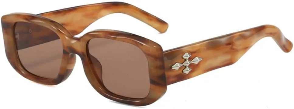 Солнцезащитные очки для женщин и мужчин, прямоугольные линзы из поликарбоната, декоративная оправа, винтажные очки, защита от ультрафиолета UV400 MTZJH, C3
Солнцезащитные очки для женщин и мужчин, прямоугольные линзы из поликарбоната, декоративная оправа, винтажные очки, защита от ультрафиолета UV400 MTZJH, C3