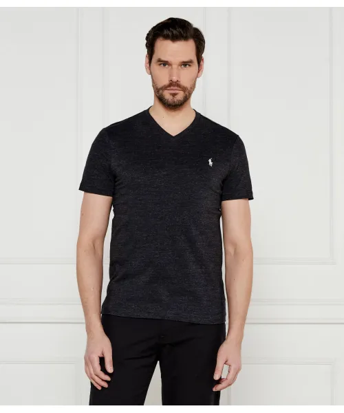 Футболка Slim fit Polo Ralph Lauren, черный 
Футболка Slim fit Polo Ralph Lauren, черный