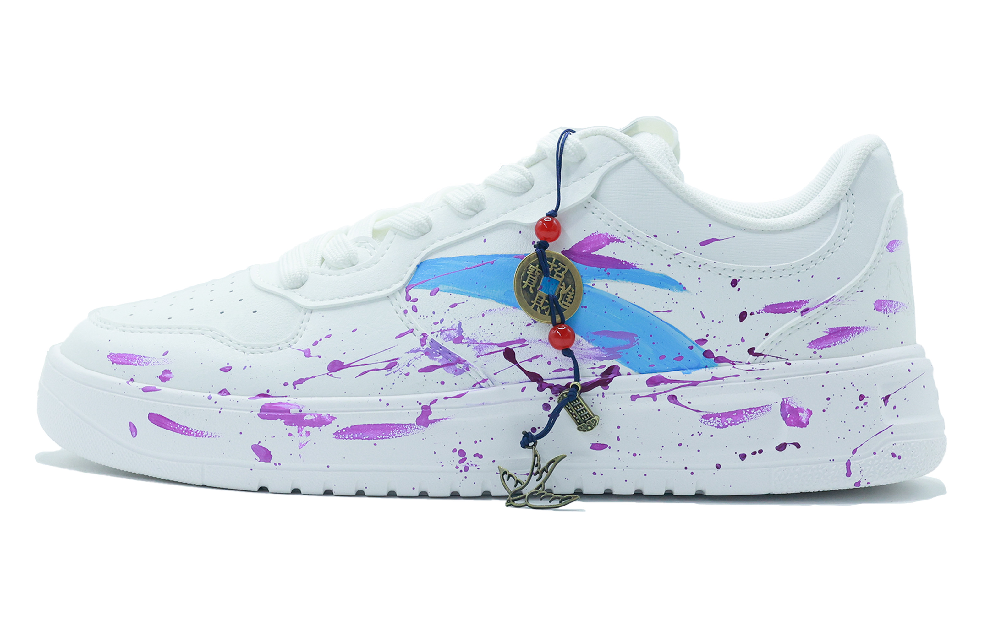 ANTA Нескользящие, амортизирующие, износостойкие, низкие кроссовки для скейтбординга, мужские, белые, фиолетовые, синие
ANTA Нескользящие, амортизирующие, износостойкие, низкие кроссовки для скейтбординга, мужские, белые, фиолетовые, синие