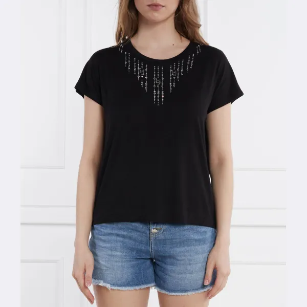 Футболка стандартного кроя Liu Jo, черный
Футболка стандартного кроя Liu Jo, черный