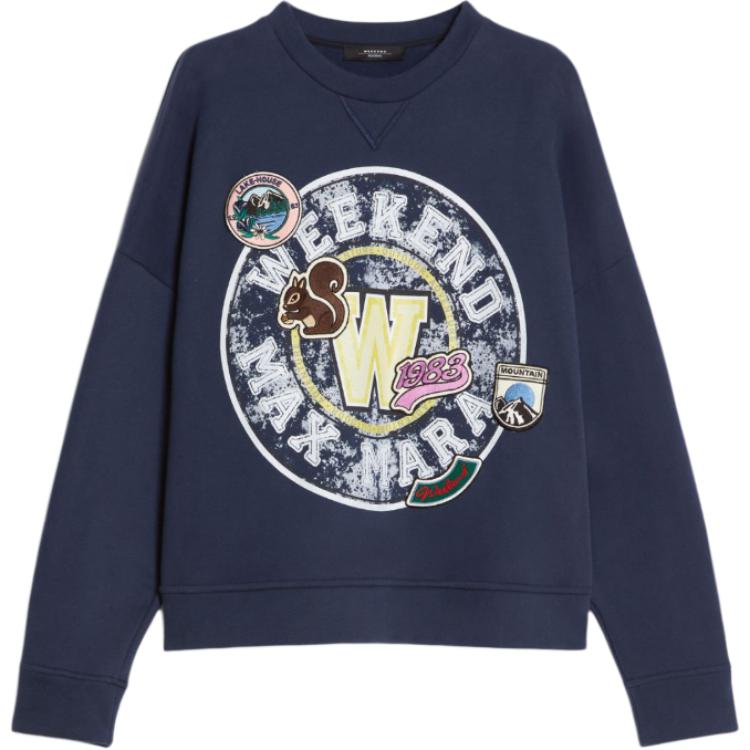 Weekend Max Mara Medea свитшот WEEKEND MaxMara, синий
Weekend Max Mara Medea свитшот WEEKEND MaxMara, синий