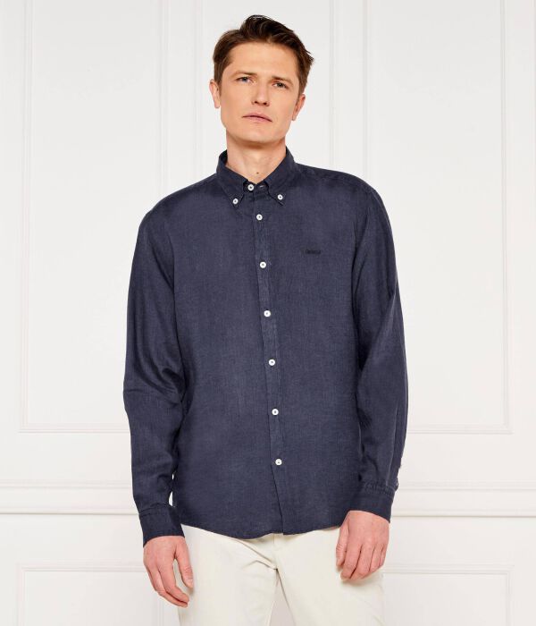 Льняная рубашка h-liam-bd-e-c1-243 Regular fit Boss, синий
Льняная рубашка h-liam-bd-e-c1-243 Regular fit Boss, синий