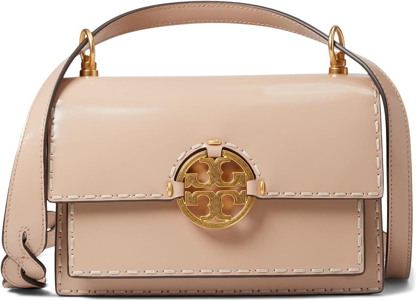 Сумка Tory Burch Miller Spazzolato Pick Stitch Small Flap Shoulder Bag, цвет Devon Sand
Сумка Tory Burch Miller Spazzolato Pick Stitch Small Flap Shoulder Bag, цвет Devon Sand