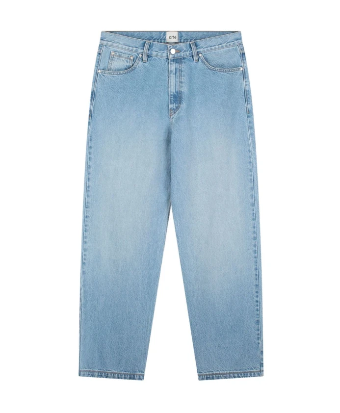 Синие джинсы с пуговицей и молнией Arte Antwerp, синий
Синие джинсы с пуговицей и молнией Arte Antwerp, синий