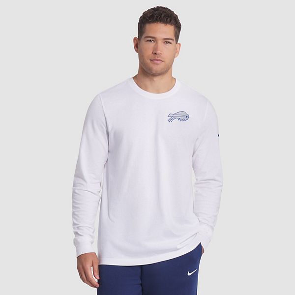 Мужская белая футболка с длинным рукавом Buffalo Bills 2025 rivalries collection essential Nike
Мужская белая футболка с длинным рукавом Buffalo Bills 2025 rivalries collection essential Nike