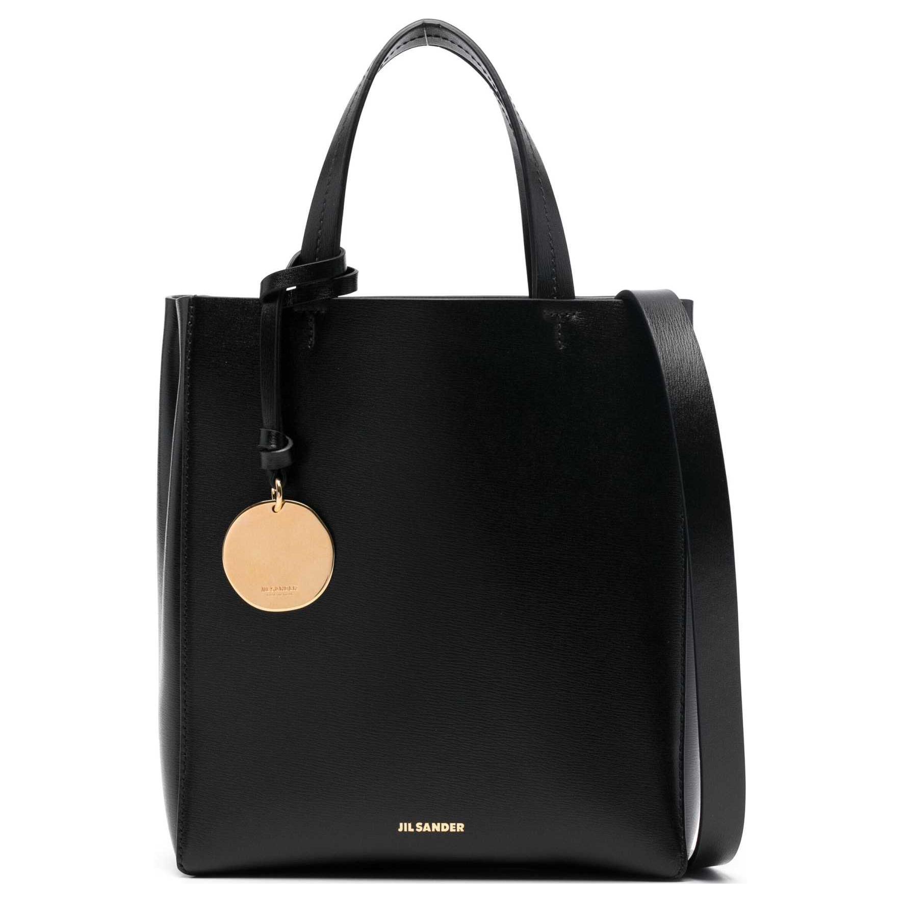 JIL SANDER Миниатюрная кожаная сумка-тоут
JIL SANDER Миниатюрная кожаная сумка-тоут