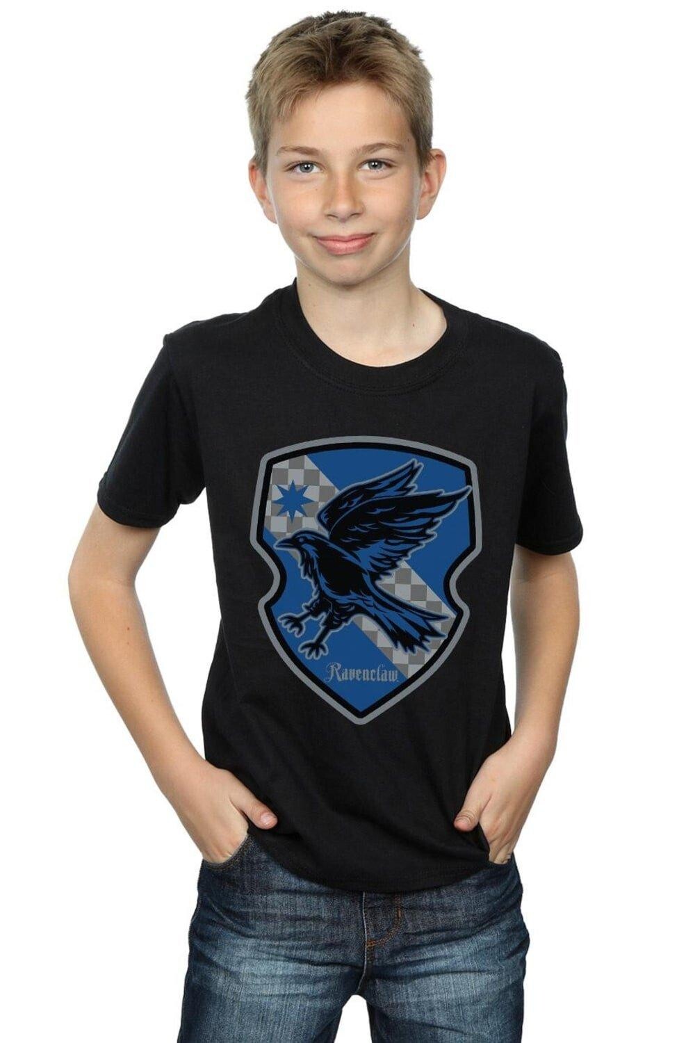 Плоская футболка с гербом Рейвенкло Harry Potter, черный
Плоская футболка с гербом Рейвенкло Harry Potter, черный