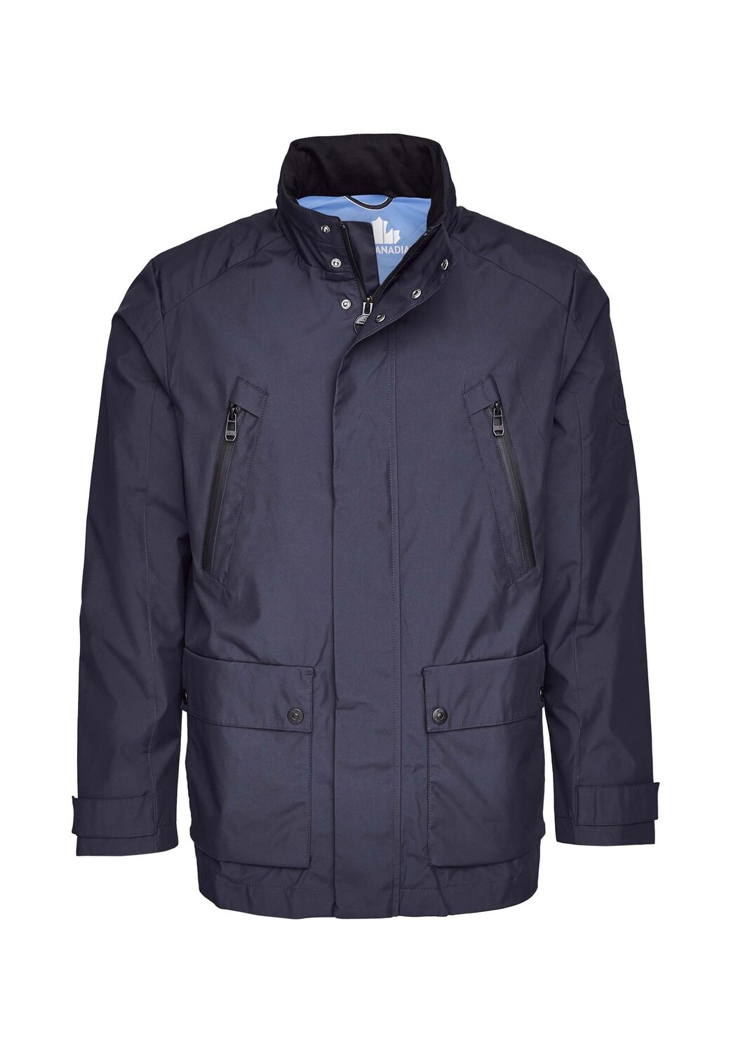 Куртка для отдыха RE-JACKT с современным воротником-стойкой NEW CANADIAN, темно-синий
Куртка для отдыха RE-JACKT с современным воротником-стойкой NEW CANADIAN, темно-синий