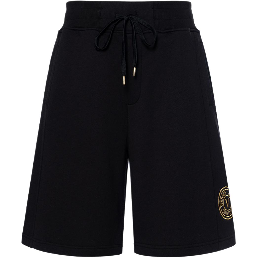 Шорты с вышитым логотипом на шнурке VERSACE JEANS COUTURE, черный
Шорты с вышитым логотипом на шнурке VERSACE JEANS COUTURE, черный