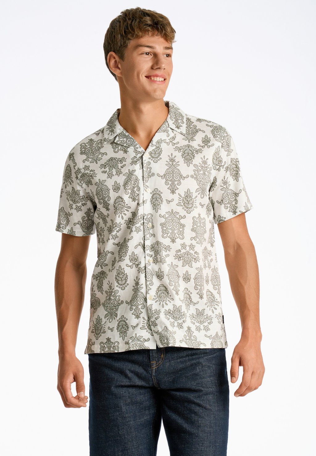 Рубашка Junk De Luxe, темно-зеленый 
Рубашка Junk De Luxe, темно-зеленый