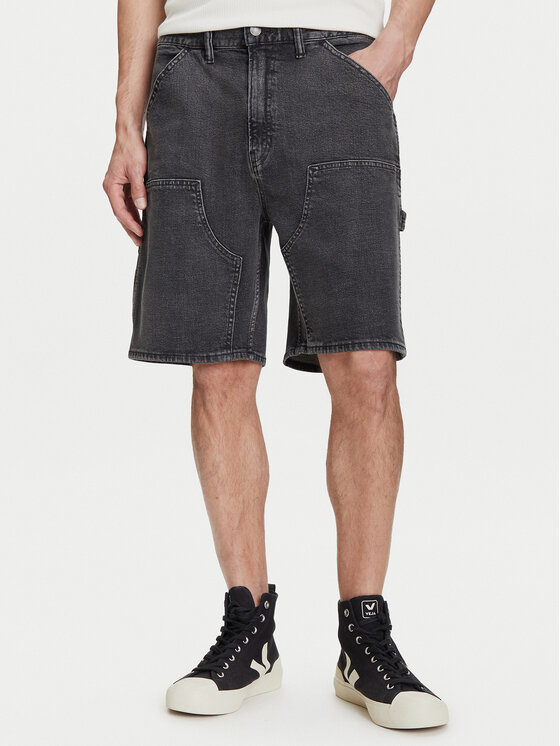 Джинсовые шорты свободного кроя 767488 Gap, черный
Джинсовые шорты свободного кроя 767488 Gap, черный