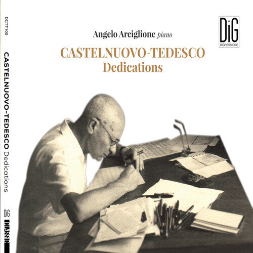 CD диск Castelnuovo-Tedesco / Arciglione: Dedications
CD диск Castelnuovo-Tedesco / Arciglione: Dedications