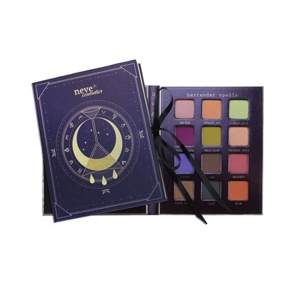 Neve Cosmetics ArtDiary Palette 12 теней для век для бесконечных хроматических коктейлей Палетка Bartender Spells
Neve Cosmetics ArtDiary Palette 12 теней для век для бесконечных хроматических коктейлей Палетка Bartender Spells