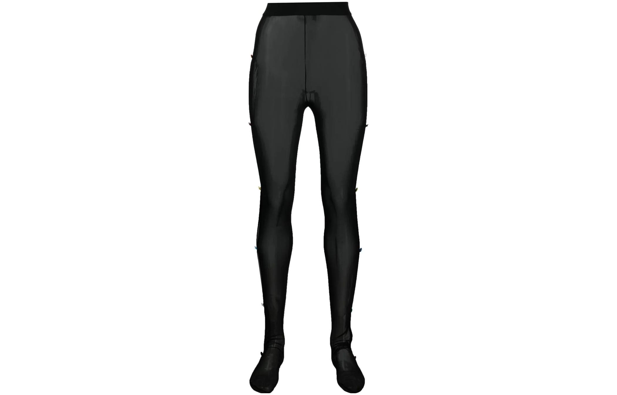 VERSACE Ажурные сетчатые колготки black
VERSACE Ажурные сетчатые колготки black