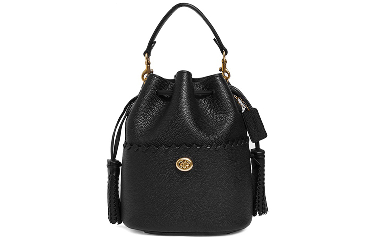 COACH Кожаная сумка-ведро Lora, портативная сумка через плечо, классическая женская сумка через плечо черного цвета
COACH Кожаная сумка-ведро Lora, портативная сумка через плечо, классическая женская сумка через плечо черного цвета