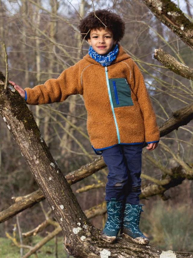 Детская флисовая куртка с капюшоном Muddy Puddles, Orange
Детская флисовая куртка с капюшоном Muddy Puddles, Orange