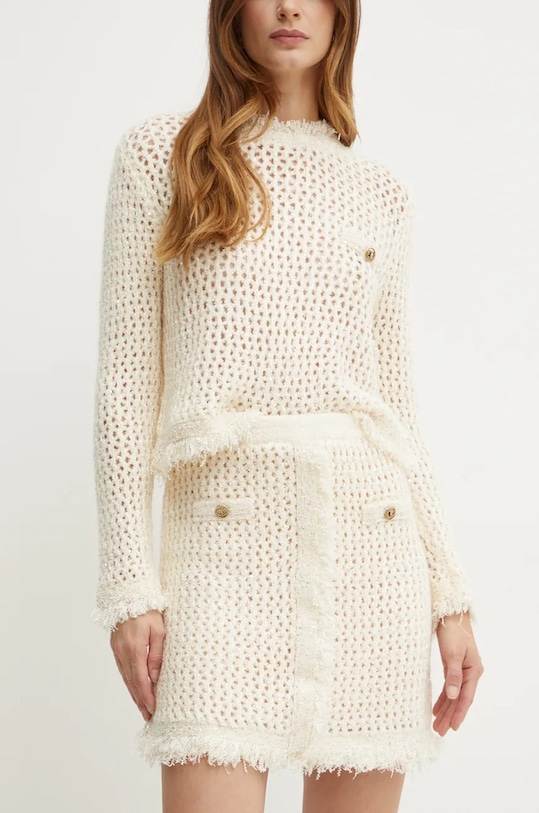 Юбка с добавлением шерсти Twinset, бежевый
Юбка с добавлением шерсти Twinset, бежевый