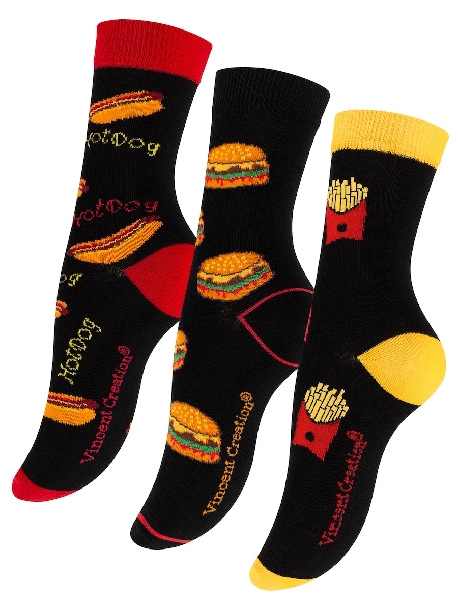 Носки Vincent Creation Fast Food, черный
Носки Vincent Creation Fast Food, черный