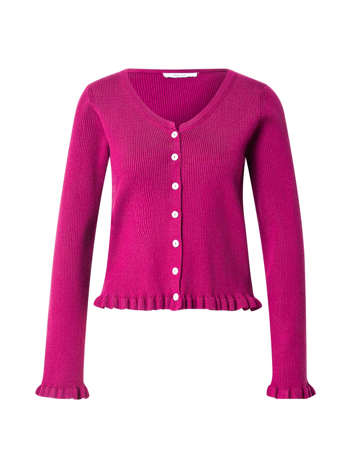 ABOUT YOU Кардиган 'Betty' в ягодном цвете
ABOUT YOU Кардиган 'Betty' в ягодном цвете