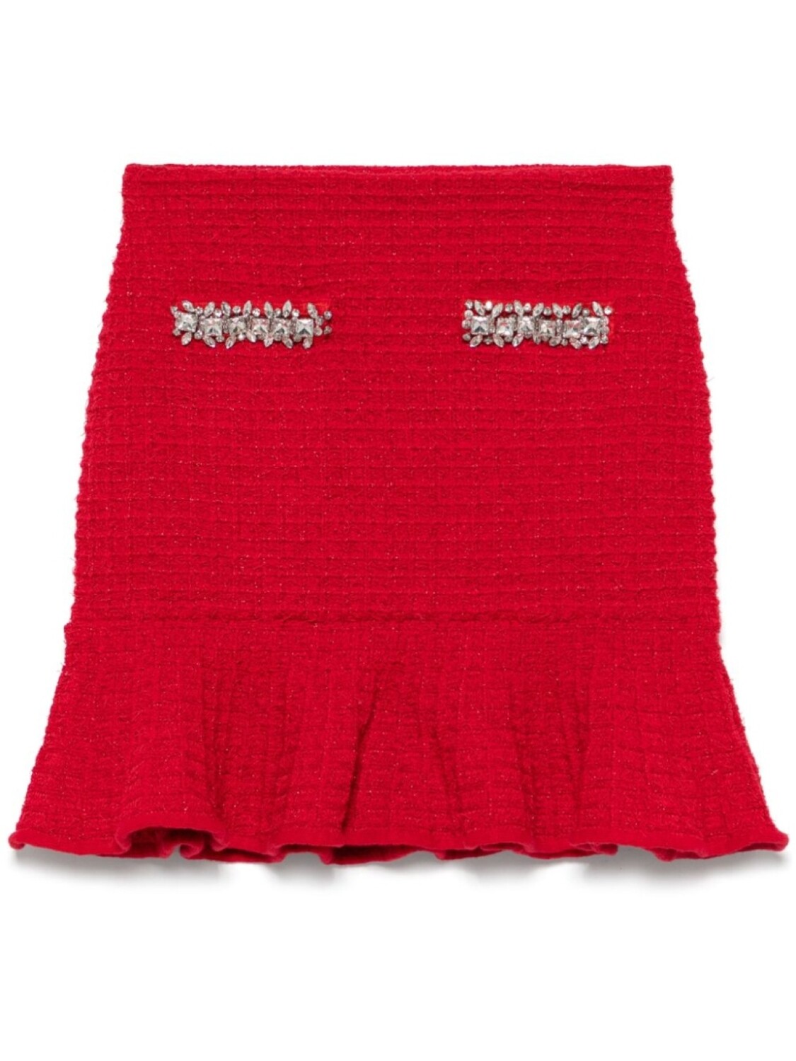 Юбка мини в клетку Self-Portrait, красный
Юбка мини в клетку Self-Portrait, красный